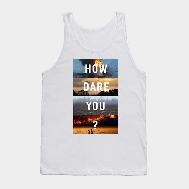 Greta Thunberg Tank Top by Soll-E